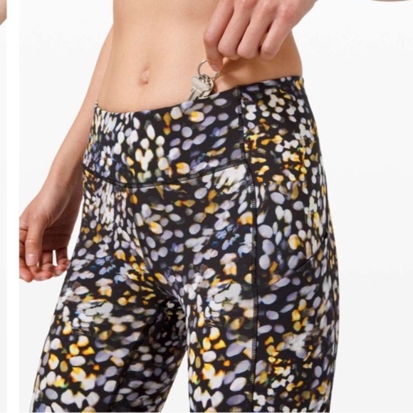 Lululemon Speed Up Tight 28" Full-On Luxtreme Metropolis Glow Size: 6 - Picture 2 of 14